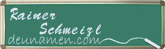 Rainer Schmeizl Visitenkarte